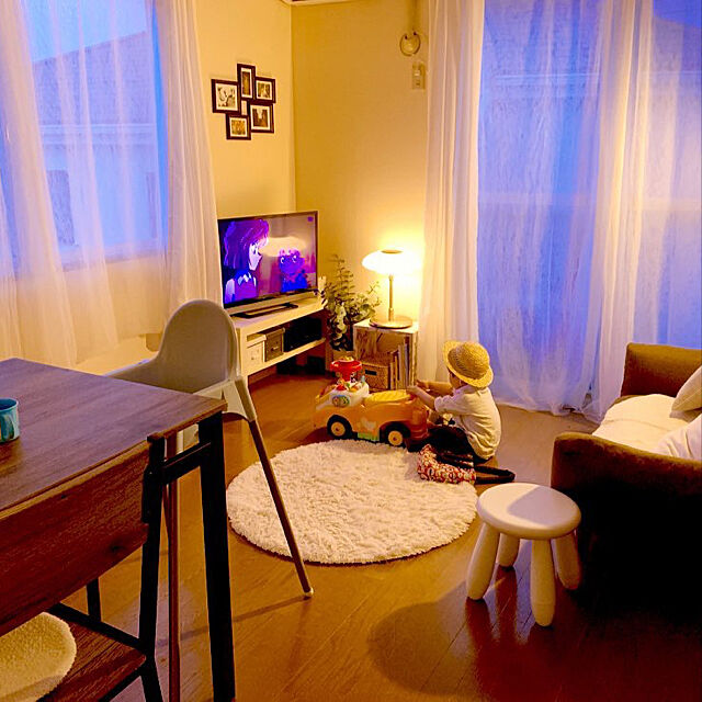 yyのニトリ-布張りカジュアルソファベッド(Nクラウン YGR) の家具・インテリア写真