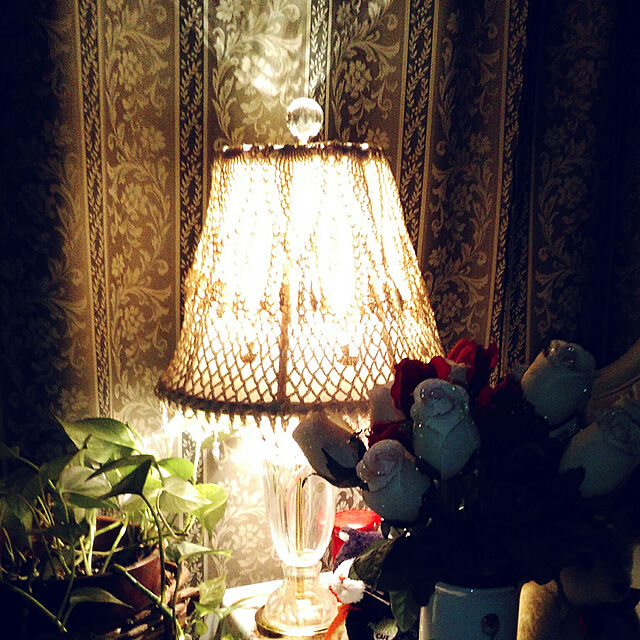 teddybearの-造花 バラ 長さ48cm 30本 (赤)の家具・インテリア写真