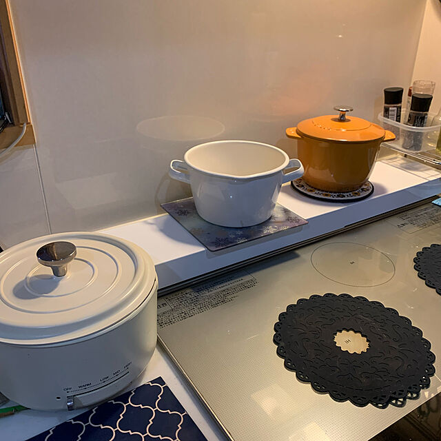 mohimikanの-【BELLE MAISON DAYS】少ない油で揚げられるホーローの揚げ物鍋IH対応[日本製]の家具・インテリア写真