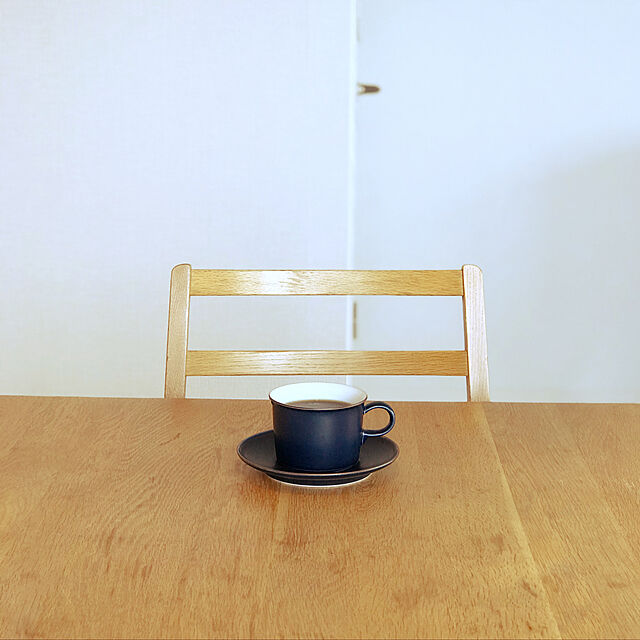 _SOLの-白山陶器 ONEST コーヒーカップ＆ソーサー 紺マット 340の家具・インテリア写真