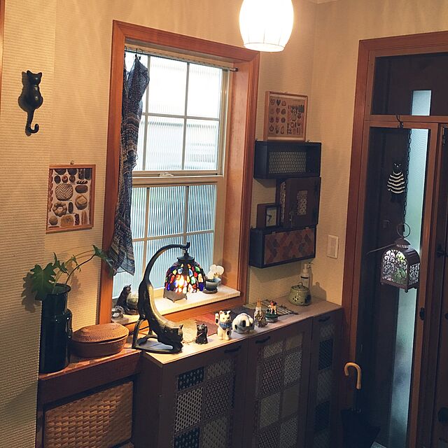 cloverの-ソレイアード SOULEIADO ラミネート生地(ビニールコーティング)パッチワーク ブラウンの家具・インテリア写真