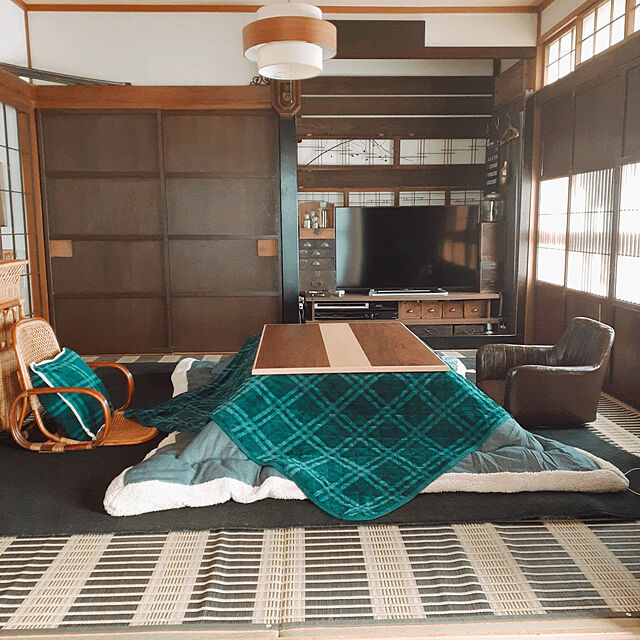 hononoのニトリ-こたつ掛ふとん 長方形(ヘリンボーン i-n) の家具・インテリア写真