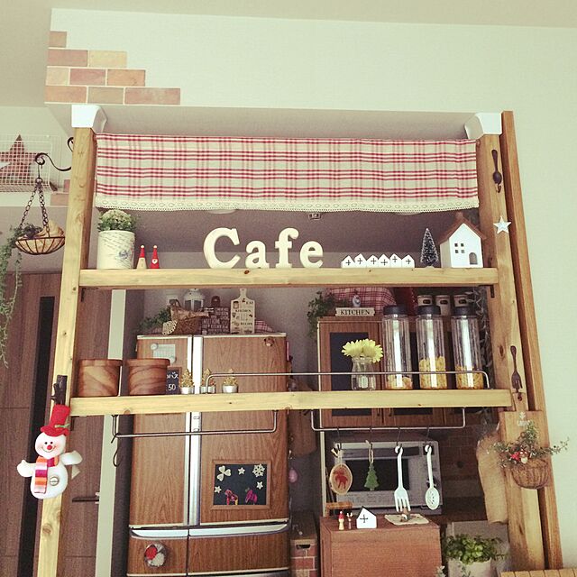 akinkoの-ウッドサイン「Cafe」*切り文字・ウッドサインの家具・インテリア写真