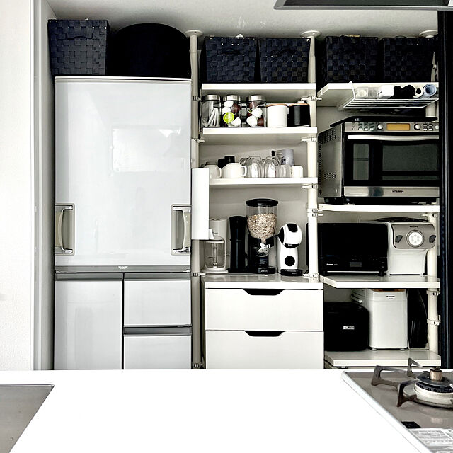 Akiの-MITSUBISHI(三菱) 炊飯器 本炭釜 黒真珠（くろしんじゅ） NJ-VWB10-B ［5.5合 /IH］の家具・インテリア写真