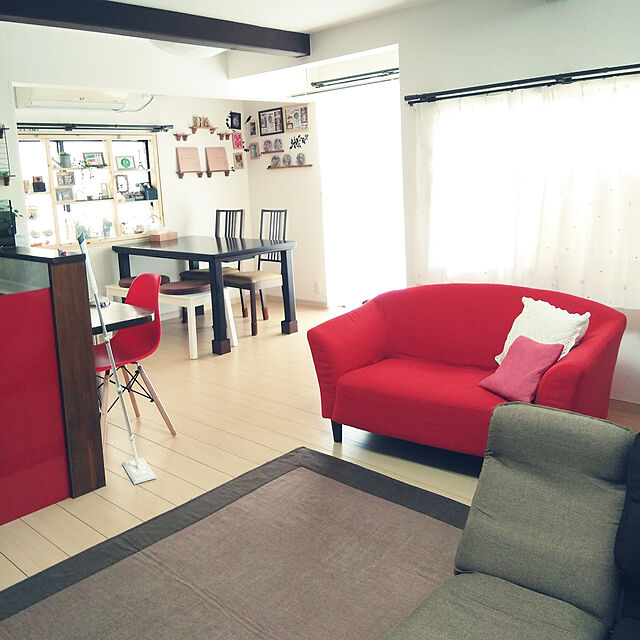 Annaのニトリ-クッションカバー(ホーム 2 RE) の家具・インテリア写真