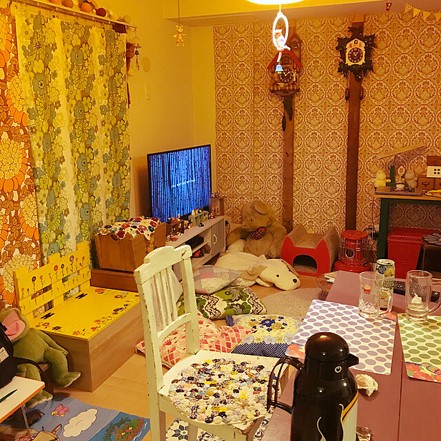 harunatsuakibaのインターフォルム-インターフォルム ラグ アイボリー φ100cm ホルッコ Horkko FL-3783IVの家具・インテリア写真