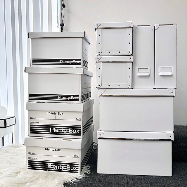shilohyのイケア-【IKEA/イケア/通販】 FJ&Auml;LLA フィェラ 収納ボックス ふた付き, ホワイト(f)(60395678)の家具・インテリア写真