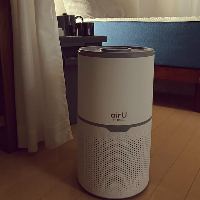 kaawaaddの-スーパーSALE価格／「暮らしの専門家大絶賛」2024年 Yoitas 加湿 空気清浄機 『airU』 コンパクト 超音波式 空気清浄器 フィルター 花粉 99.5% 除去 16畳 タバコ 加湿器 消臭 乾燥 hepa ヨイタス ヒノキ 花粉【あす楽】の家具・インテリア写真