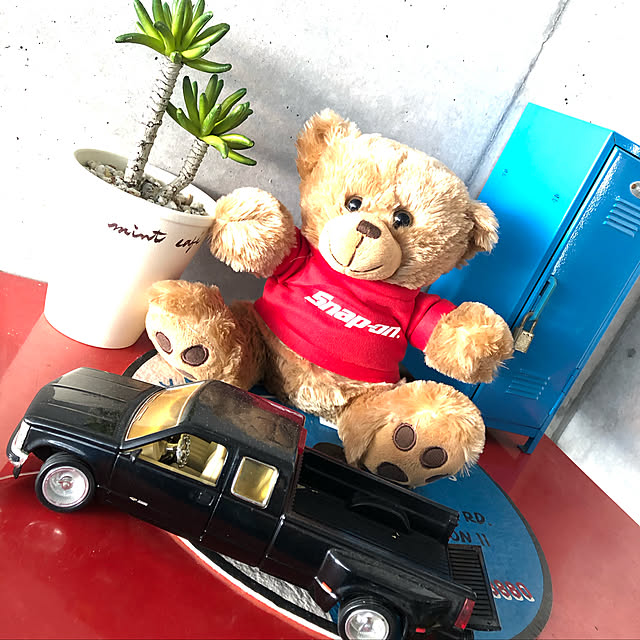 teruboo56の-B3 Snap-on ベアー ぬいぐるみ SNAPPY BEAR // スナップオン スナッポン Tシャツ くま プラッシュ アメリカン雑貨 並行輸入の家具・インテリア写真