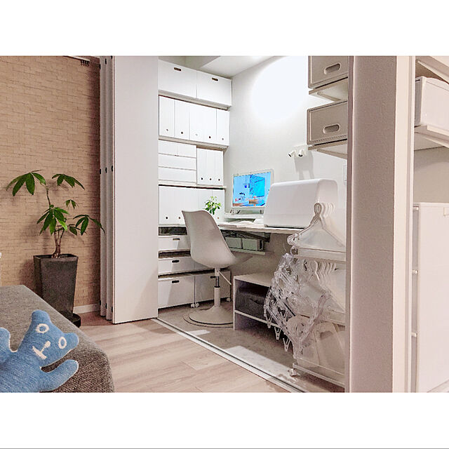 teracoyaWORLDのニトリ-収納ケース Nインボックス(W) レギュラー(ホワイト) 収納ボックス の家具・インテリア写真