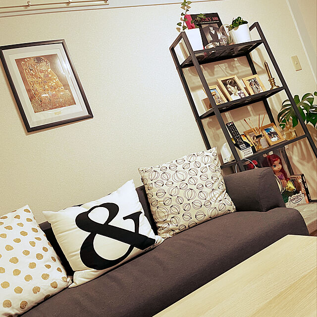 yuu1024のイケア-HEMLINGBY ヘムリングビー 2人掛けソファの家具・インテリア写真