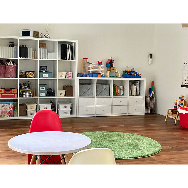 marocoのイケア-【IKEA/イケア/通販】 KALLAX カラックス シェルフユニット, ハイグロス ホワイト(a)(80351881)【代引不可商品】の家具・インテリア写真