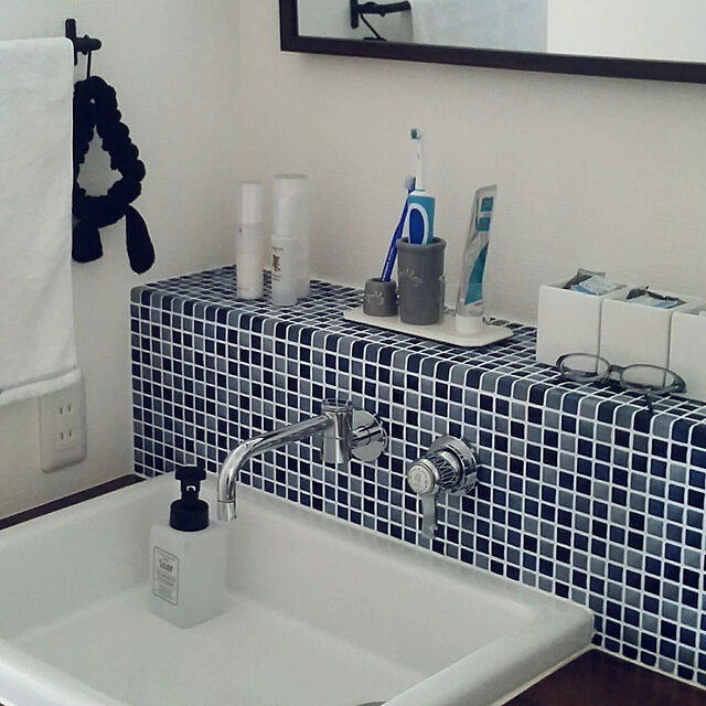 yome03の-シングルレバー 壁付 混合栓 クロム ウォールマウント エッセンス 混合水栓 洗面所 洗面台 Essenceの家具・インテリア写真