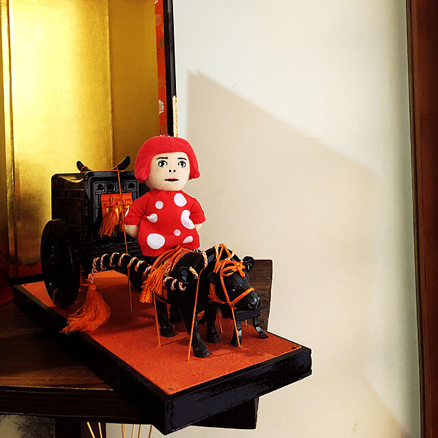 chacoの-ＹＡ　草間彌生　「わが永遠の魂」 限定 　YAYOIちゃん 人形の家具・インテリア写真