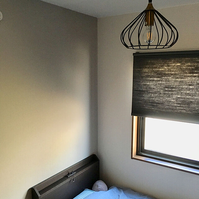 shizuponのニトリ-シングルベッドフレーム(ヴァイン MBR LEG) の家具・インテリア写真