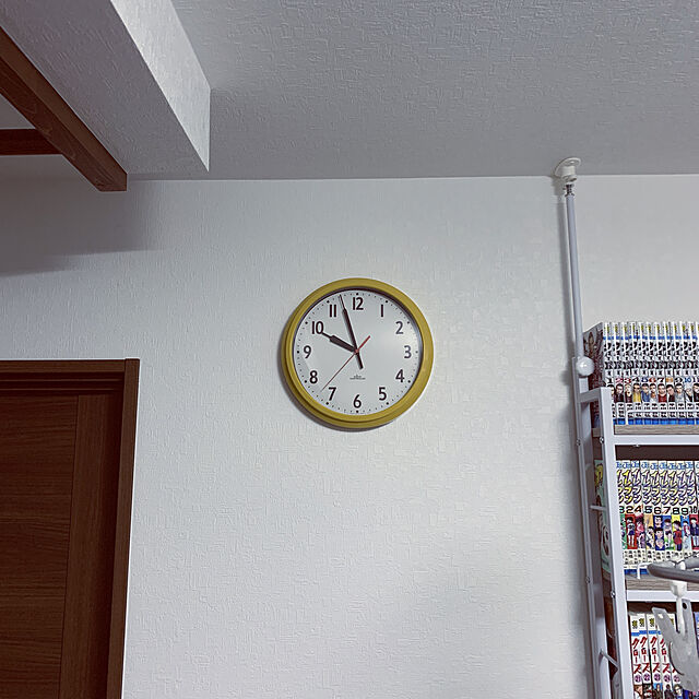 tomoの-電波壁掛け時計 リムレックス モーメンタム コパン 電波時計 電波 ウォールクロック ボタニカル カジュアル モダン おしゃれ かわいい rimlex Momentum Copainの家具・インテリア写真