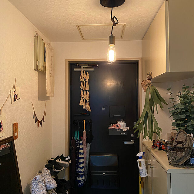 nyaaa_chanの-無骨なスチール スリム伸縮ラック〈ブラック〉の会 フェリシモ FELISSIMOの家具・インテリア写真