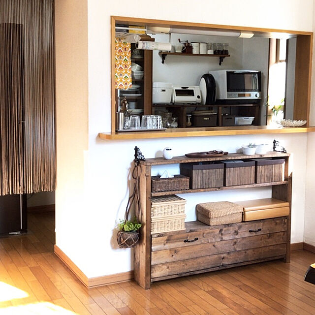 miya.ayaの無印良品-無印良品 ブリ材 長方形ボックス用フタ （Ｖ）約幅26×奥行18.5×高さ2cm 1セット（2個） 良品計画の家具・インテリア写真