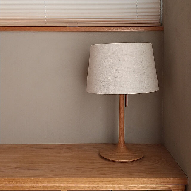 kentaの-スタンドライト テーブルライト 卓上ライト 照明 LED 木製照明 take5 テイクファイブ テーブルスタンド ナチュラルセード MOARE モアレの家具・インテリア写真