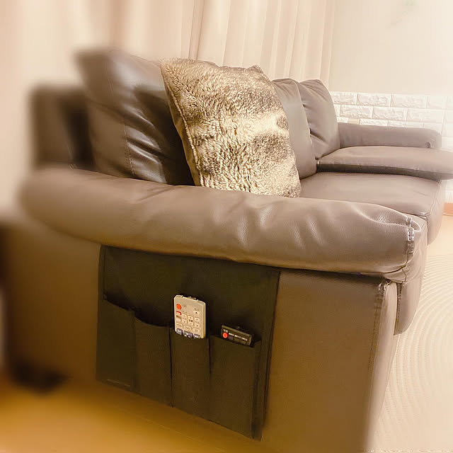 my_homeのイケア-【メール便送料込】IKEA(イケア)FLORT リモコンポケット　BLACKリモコン収納　リビング整理の家具・インテリア写真