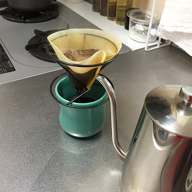 kumazouの-【売切り】eN product[エンプロダクト]coffee dripper[コーヒードリッパー 円錐型 1～4杯分 ステンレス コーヒーグッズ]☆の家具・インテリア写真