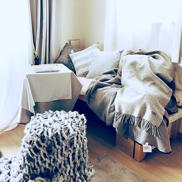 horの西川-【Amazon.co.jp 限定】 東京 西川 SEVENDAYS 毛布 シングル かろやか 軽量 ずれにくい コンパクトに収納 セブンデイズ グレー FQ07005510GRの家具・インテリア写真