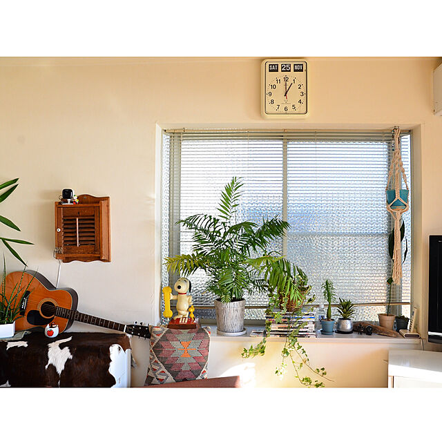 hitomixのCREPHA-TWEMCO (トゥエンコ) 電波掛け時計 パーペチュアルカレンダー機能 RC-12A Whiteの家具・インテリア写真