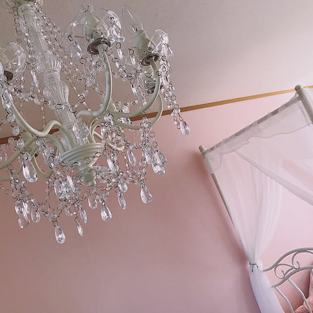 aの株式会社メルシー・ジャポン-どんどんどんの家具 天蓋付きベッド シングル フレームのみ お姫様 (ピンク)の家具・インテリア写真