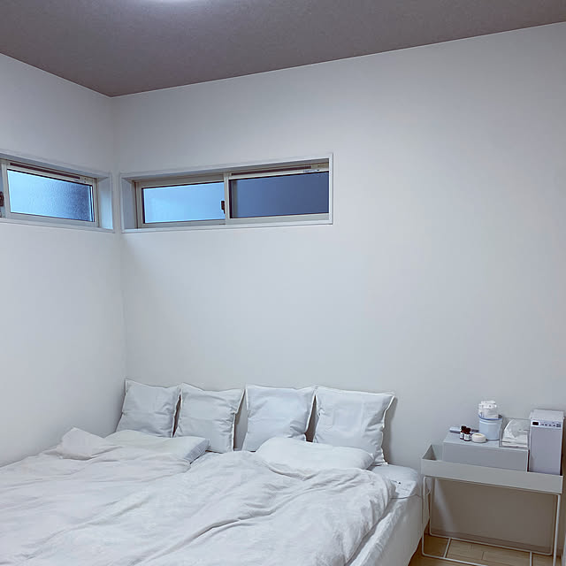 Mikiのニトリ-クッションカバー 2枚セット(シンプレWH) の家具・インテリア写真