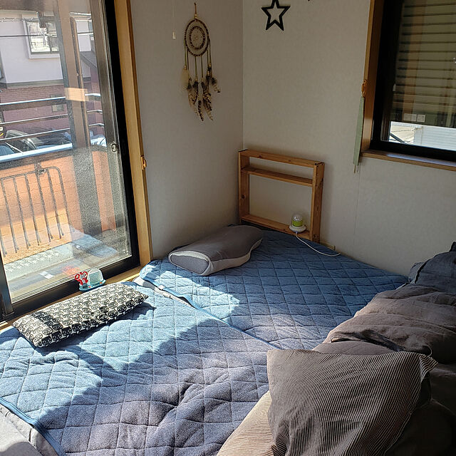 kobaaya21のニトリ-のびのびパイル枕カバー(ST2 NV 標準-大判サイズ) の家具・インテリア写真