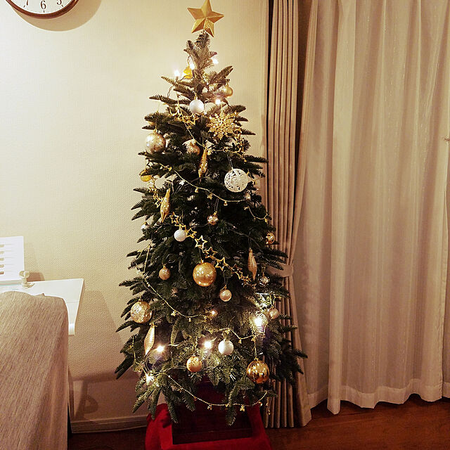 arisaの-クリスマスツリー 150cm リアルスプルースツリー 木製ポット ポットツリー 木 葉は本物のような肉厚 北欧 おしゃれ ウッドベースの家具・インテリア写真