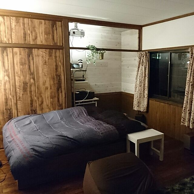 Ryuichiのフレックス販売-ビーズクッション CUBE L ブラウンの家具・インテリア写真