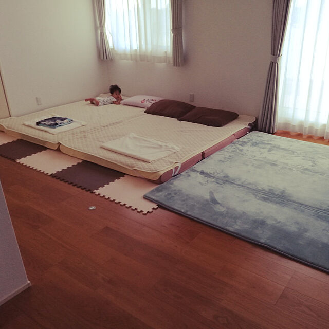 mgmaskの-家族みんなでゆったり広々 日本製 ファミリー 敷布団 ファミリーサイズの家具・インテリア写真