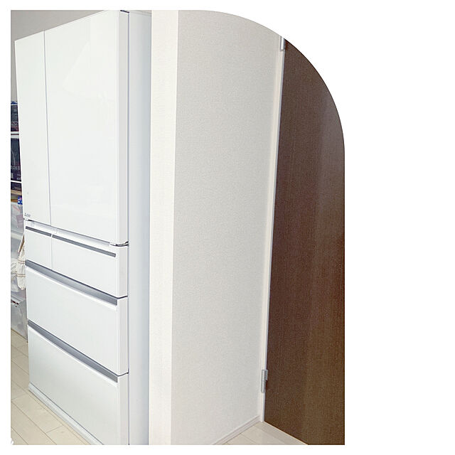 aipiの-【無料長期保証】冷蔵庫 三菱 500L以上 MR-WX70E-W 6ドア冷蔵庫（700L・フレンチドア） クリスタルホワイトの家具・インテリア写真