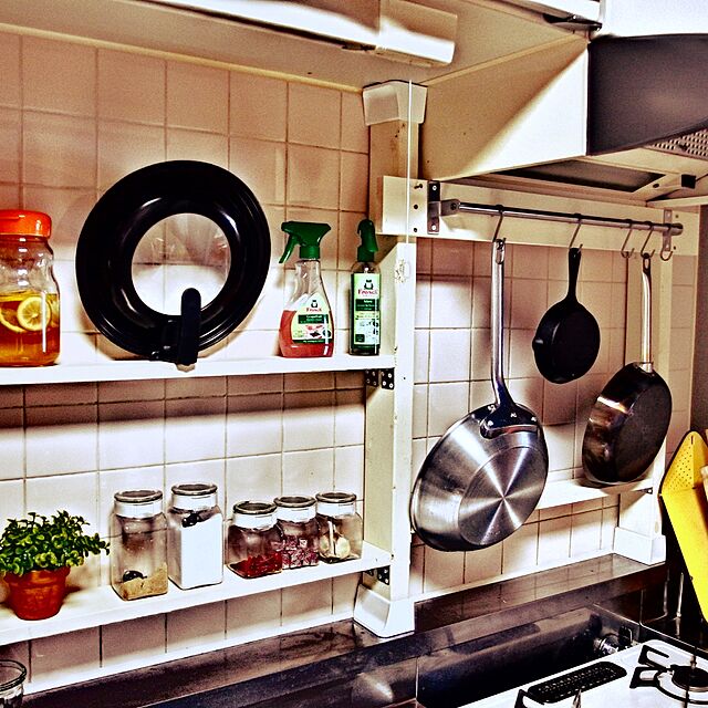 seek5の旭化成ホームプロダクツ-フロッシュ キッチン空間消臭剤 レモングラス ペアパック 本体+つけかえ用 250ml+250mlの家具・インテリア写真