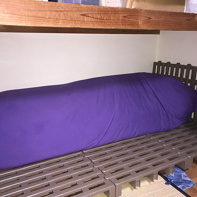 gonokamiのロイヤル通販-すのこベット ふとん下すのこ 8枚セット | すのこベッド すのこ マット プラスチック パレット ベッド 収納 布団 下 シングルの家具・インテリア写真