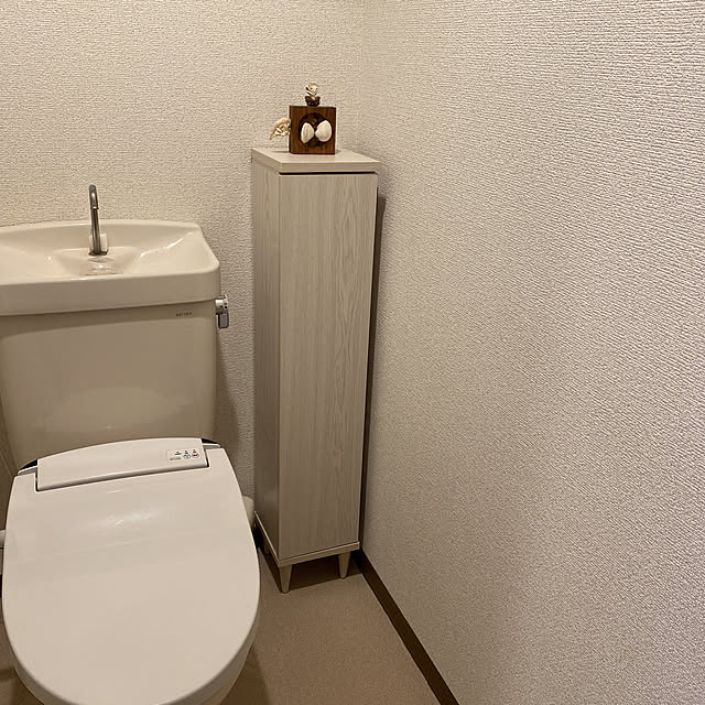 nerikoの-トイレラック トイレ 収納 ラック すき間 シンプル おしゃれ スリムトイレラック IR-RK-001 宮武製作所の家具・インテリア写真