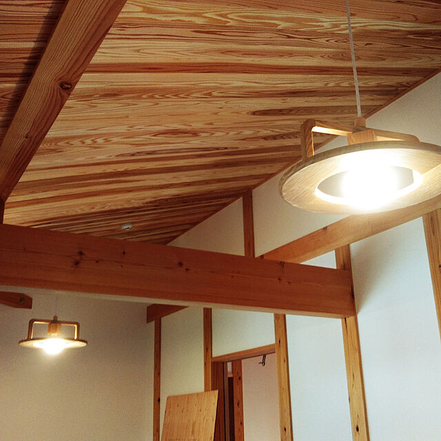 harumocaの-照明 LED ペンダントライト 木製 １灯用 mondoの家具・インテリア写真