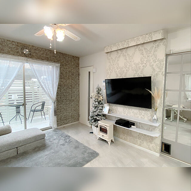 mii_home_39のニトリ-暖炉型ファンヒーター(IQ IV) の家具・インテリア写真