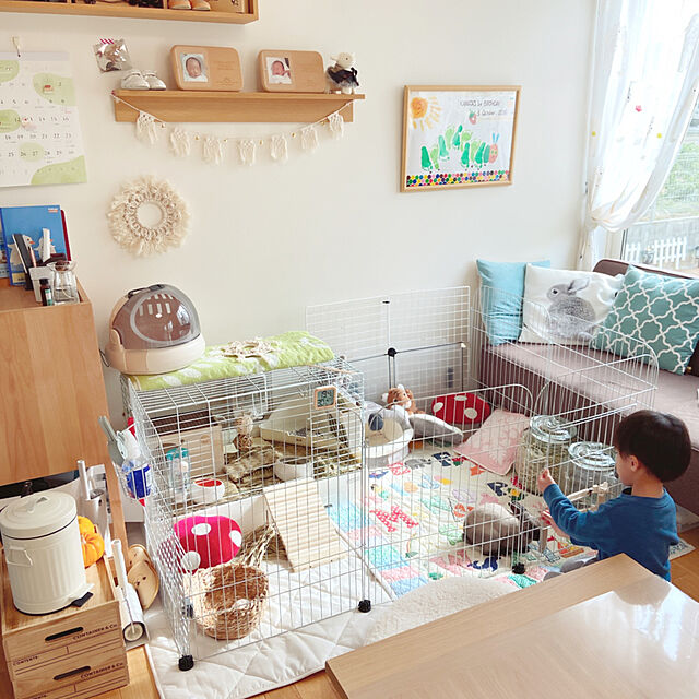 fumofumoのリッチェル-リッチェル ドームキャリー アイボリーの家具・インテリア写真