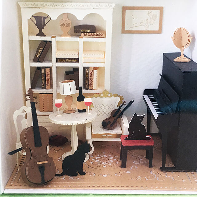 marisuの-paper nano ペーパーナノ PN-109 音楽のある部屋 Music Roomの家具・インテリア写真
