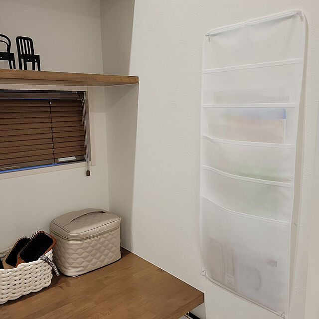 maruのニトリ-【デコホーム商品】コスメバッグ(ラティス GY-L) の家具・インテリア写真