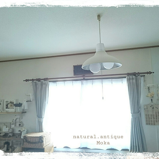 Mokaの-レースカーテン ミラータイプ 2枚組幅100cm×丈108cm 2枚組商品名：トリルレース　ホワイト(廃番品)の家具・インテリア写真