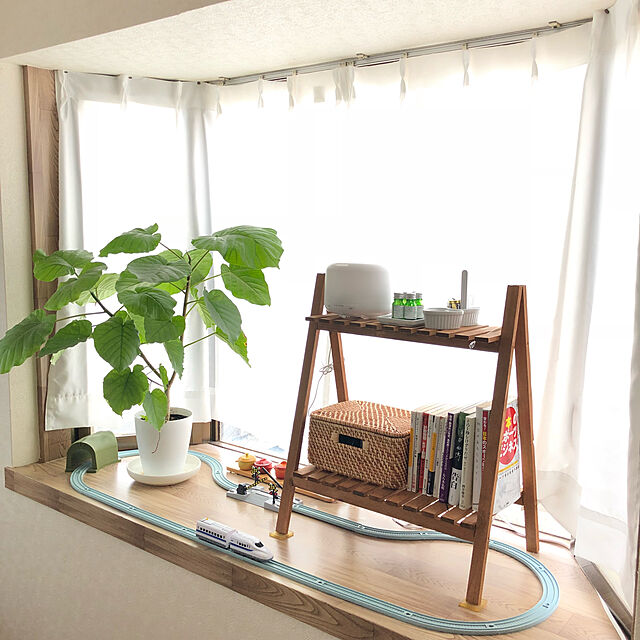 negimeiの-salut!(サリュ) 2段ガーデンシェルフ BR ブラウンの家具・インテリア写真