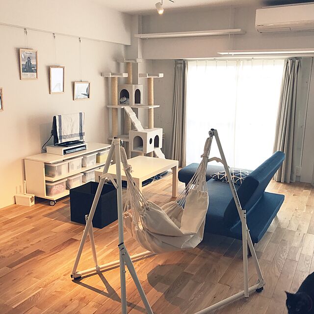 s.uraのイケア-IKEA/イケア BENNO テレビ台 キャスター付き, ホワイト (202.031.05)の家具・インテリア写真