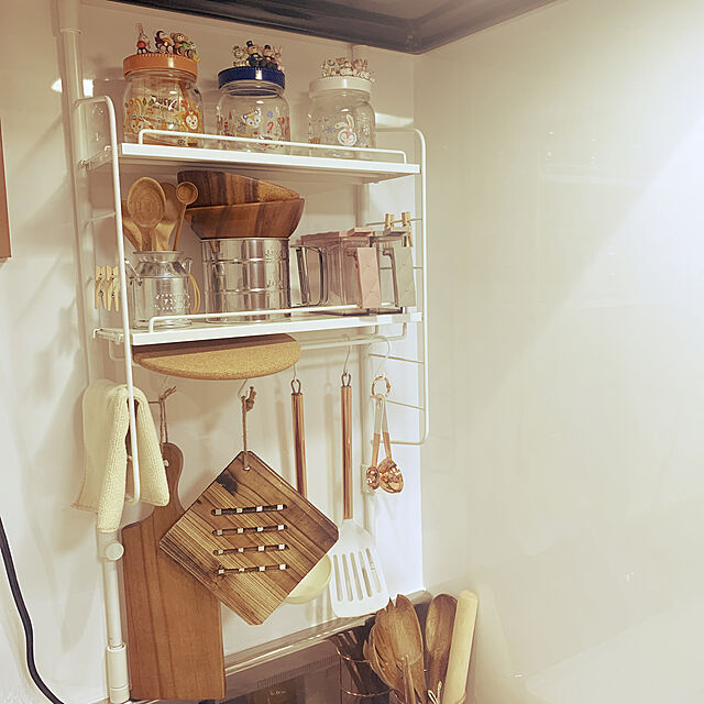 Aの-Francfranc 計量スプーン (2本組) フランフラン 食器・調理器具・キッチン用品 カトラリー ホワイトの家具・インテリア写真