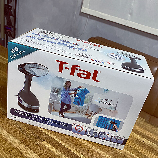 machahomeのT-fal-ティファール 衣類スチーマー アクセススチーム ブラック DT8111J0の家具・インテリア写真