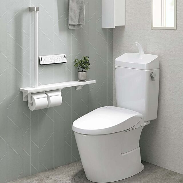 dreamotasukeの-アメージュ シャワートイレ マンションリフォーム用床上排水 BC-Z30PM-DT-Z351PM 手洗なし ECO5 INAX イナックス LIXIL リクシル 本体 交換 取り替えの家具・インテリア写真