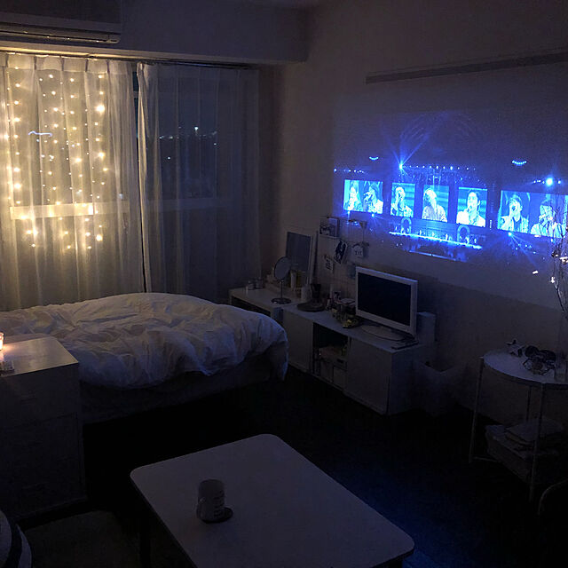 Chi....chanの-salut!(サリュ) LEDライトカーテンの家具・インテリア写真