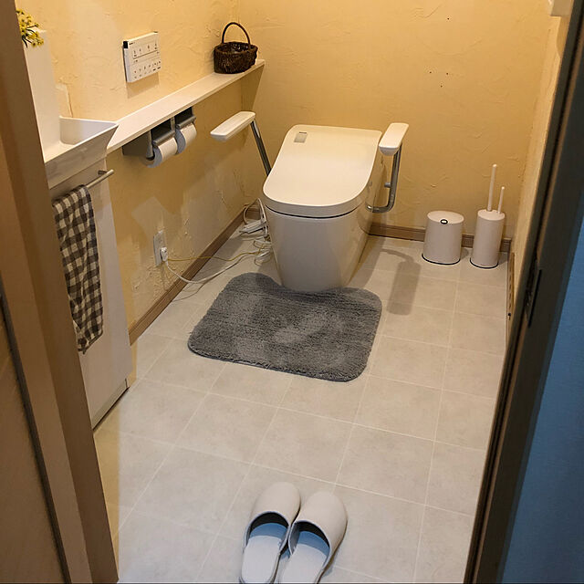 konnakanjiの-マーナ 2in1 SLIM トイレブラシ ホワイト W585W 送料無料 セット トイレ ブラシ スリム トイレ掃除 ミニブラシ 掃除の家具・インテリア写真
